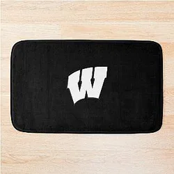 Wisconsin Badgers Madison WI Case Bath Mat
