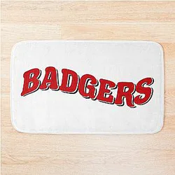 University of Wisconsin Badgers Bath Mat
