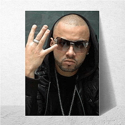 Wisin is a reggaeton rapper Wisin Posters