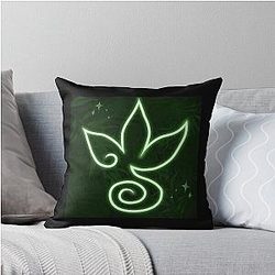 Wizard101 Life Casting Symbol Throw Pillow