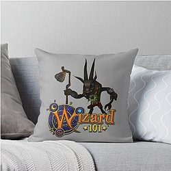 Wizard101 gift Throw Pillow
