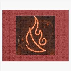 Wizard101 Fire Casting Symbol Jigsaw Puzzle