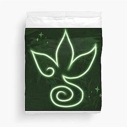 Wizard101 Life Casting Symbol Duvet Cover