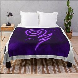 Wizard101 Storm Casting Symbol Throw Blanket