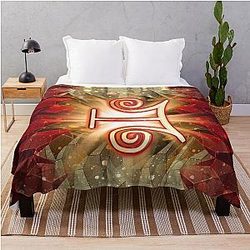 Wizard101 Balance School Throw Blanket