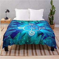 Wizard101 Ice School Throw Blanket