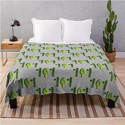 Wizard101 Life Throw Blanket