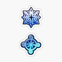 Wizard101 Ice School Sticker