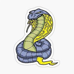 Thunder Snake Wizard101 Starter Spell Sticker