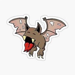 Blood Bat Wizard101 Starter Spell Sticker