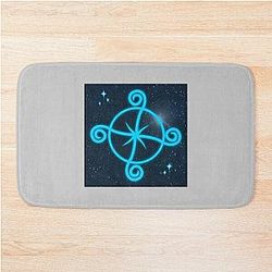 Wizard101 Ice Casting Symbol Bath Mat