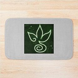 Wizard101 Life Casting Symbol Bathroom Mat