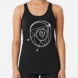 White Wizard101 Racerback Tank Top