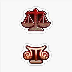 Wizard101 Balance School Sticker