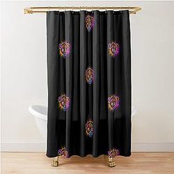 Wizard101 - The Spiral School Graphic Shower Curtain