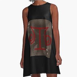 Wizard101 Balance Casting Symbol A-Line Dress