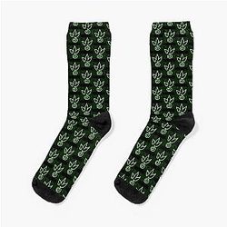 Wizard101 Life Casting Symbol Socks