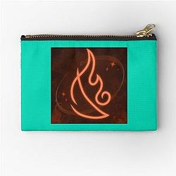 Wizard101 Fire Casting Symbol Zipper Pouch