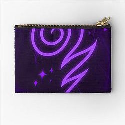 Wizard101 Storm Casting Symbol Zip Pouch