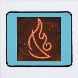 Wizard101 Fire Casting Symbol Mouse Pad