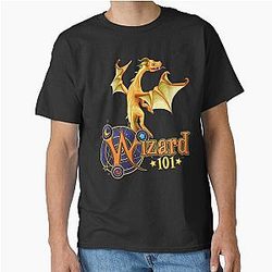 Wizard101 fire dragon Classic T-Shirt