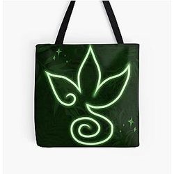 Wizard101 Life Casting Symbol Tote Bag