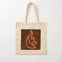 Wizard101 Fire Casting Symbol Cotton Tote Bag