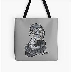 Thunder Snake All Over Print Tote Bag