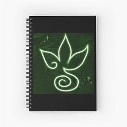 Wizard101 Life Casting Symbol Spiral Notebook
