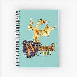 Wizard101 Fire Dragon Gift Spiral Notebook