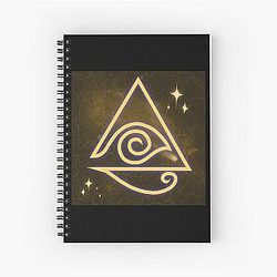 Wizard101 - Myth Symbol Spiral Notebook