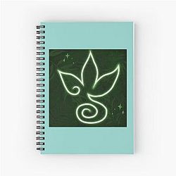 Wizard101 Life Casting Symbol Spiral Notebook