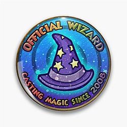 Wizard101 Official Wizard Pin