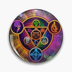 Wizard101 The Spiral Schools Pin