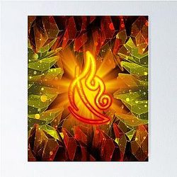Wizard101 Fire School Poster