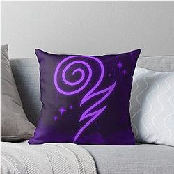 Wizard101 Storm Casting Symbol Throw Pillow