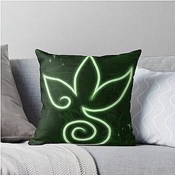 Wizard101 Life Casting Symbol Throw Pillow