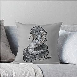 Thunder Snake Wizard101 Throw Pillow