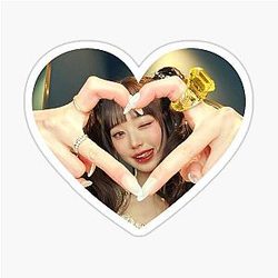 Wonyoung Heart Sticker