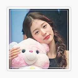 IVE Wonyoung Bear Sticker -> IVE Wonyoung Bear Sticker