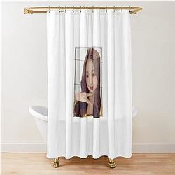 IVE Wonyoung Shower Curtain