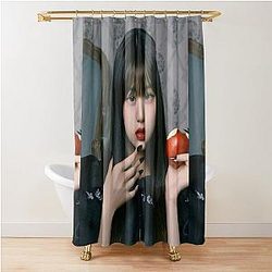 Wonyoung IVE Aesthetic Shower Curtain