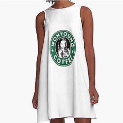 Wonyoung Coffee Dress