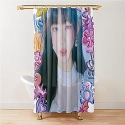 IVE Wonyoung Shower Curtain