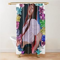 Ive Wonyoung Shower Curtain