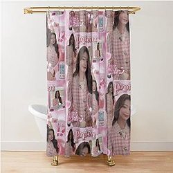 IVE Wonyoung Y2K Shower Curtain