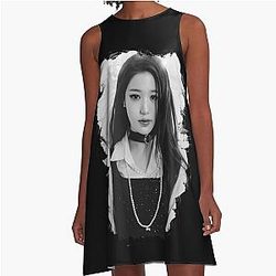 You Young White A-Line Dress