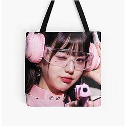 Jang Wonyoung IVE Poster Tote Bag
