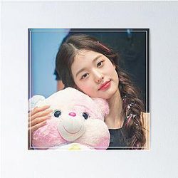 IVE Wonyoung Bear Poster