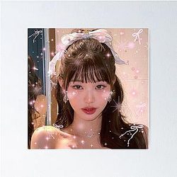 KPop IVE Wonyoung Coquette Poster